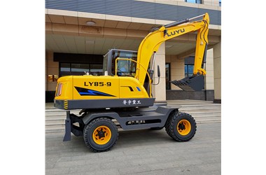 Luyu new wheel excavator is on the market