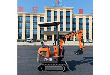 新产品LY-10小挖机，隆重上市！